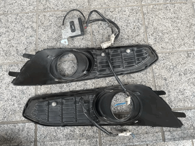 ★☆后期 スバル レガシィ BRG BMM BRM BR9 BM9用純正オプションOPTION LED デイライト フォグランプ コンピューター付き☆★ 