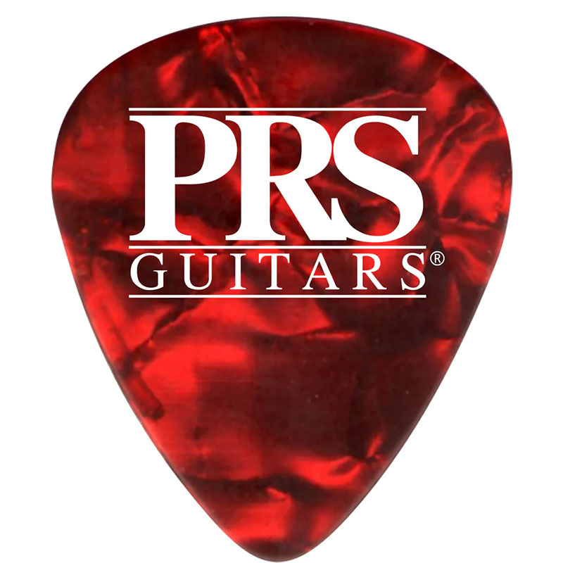 PRS Red Tortoise Celluloid Pick 12-Pack HEAVY ピック〈Paul Reed Smith Guitar/ポールリードスミス〉