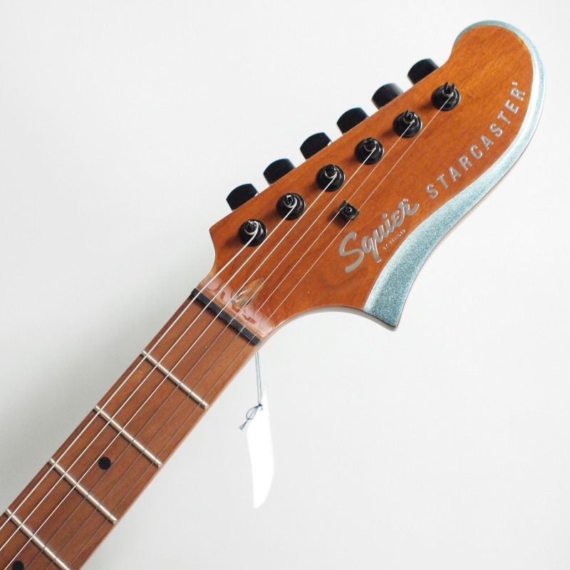 Squier by Fender Contemporary Active Starcaster, Roasted Maple Fingerboard, Gunmetal Metallic(sk wire )