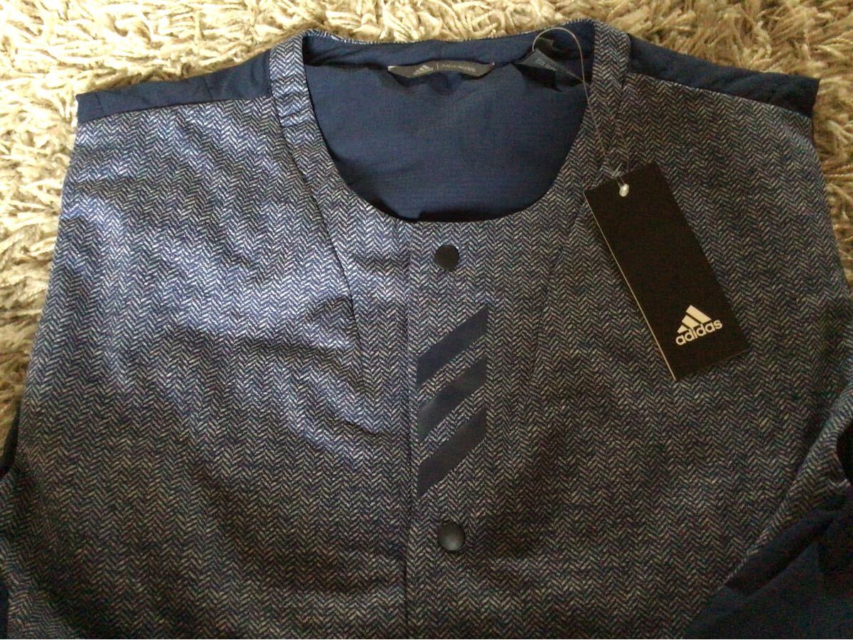 新品 未使用品 定価14300円 アディダス adidas アディクロス ベスト adicross ED2113 FY057 05\19 ED2113 APU008 スポーツジレ L_画像3