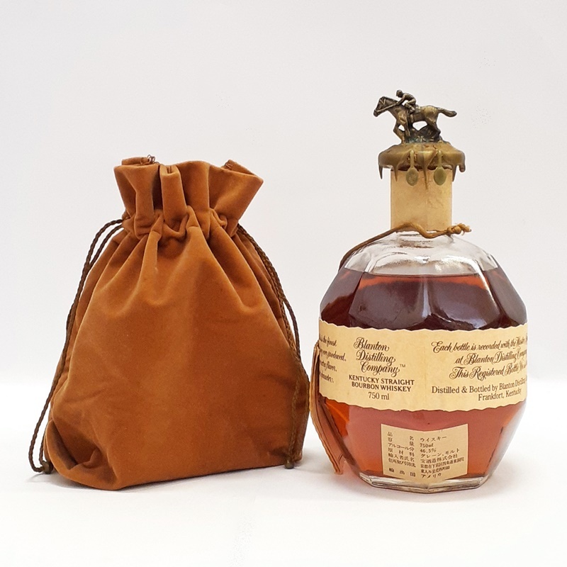 ブラントン シングルバレル 1990年 巾着袋箱付 Blanton's 未開栓 ブラントン シングルバレル 1990年 巾着袋箱付 Blanton's 未開栓