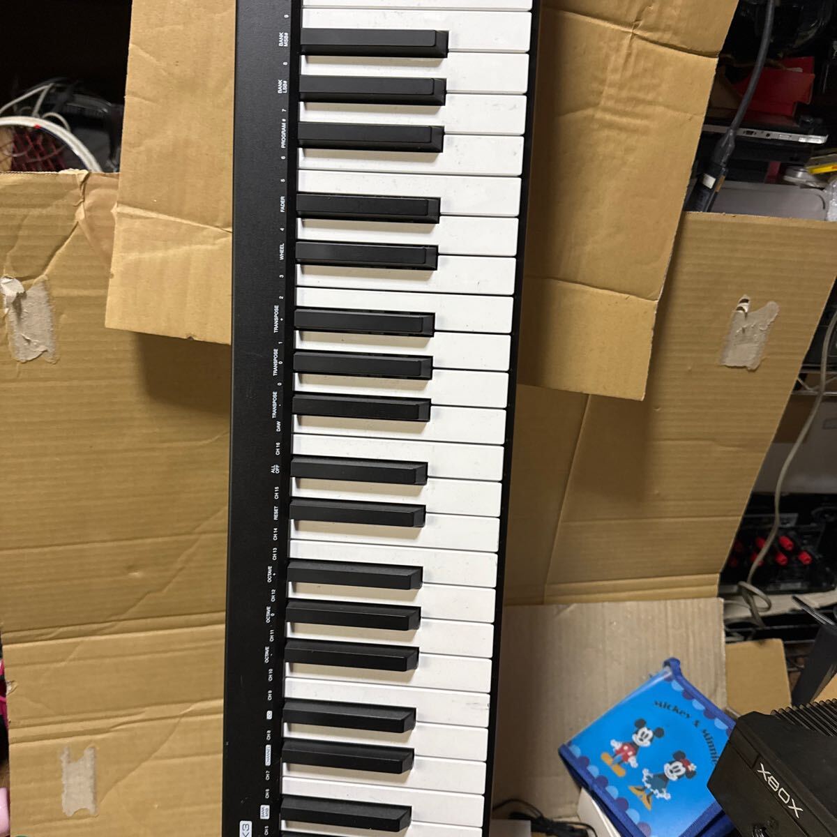 a-8020)M-Audio Keystation 61 MK3 USB/MIDI клавиатура контроллер утиль 
