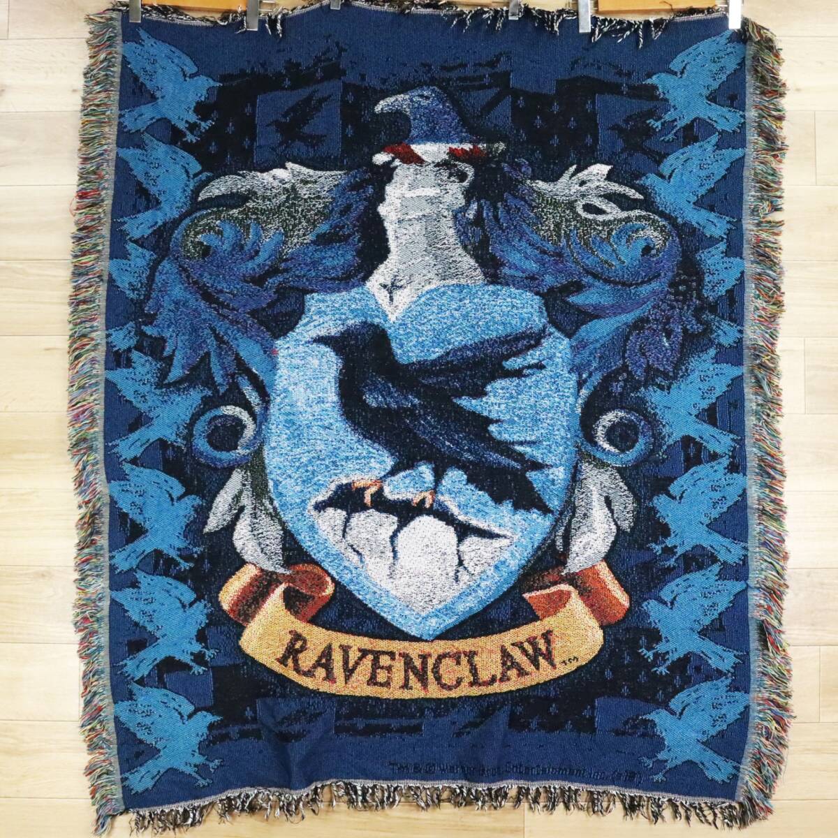 F9-10/O5.5-5　Harry Potter　ハリーポッター　RAVENCLAW　レイブンクロー　ラグ　マット　カーペット　ブランケット　絨毯　雑貨