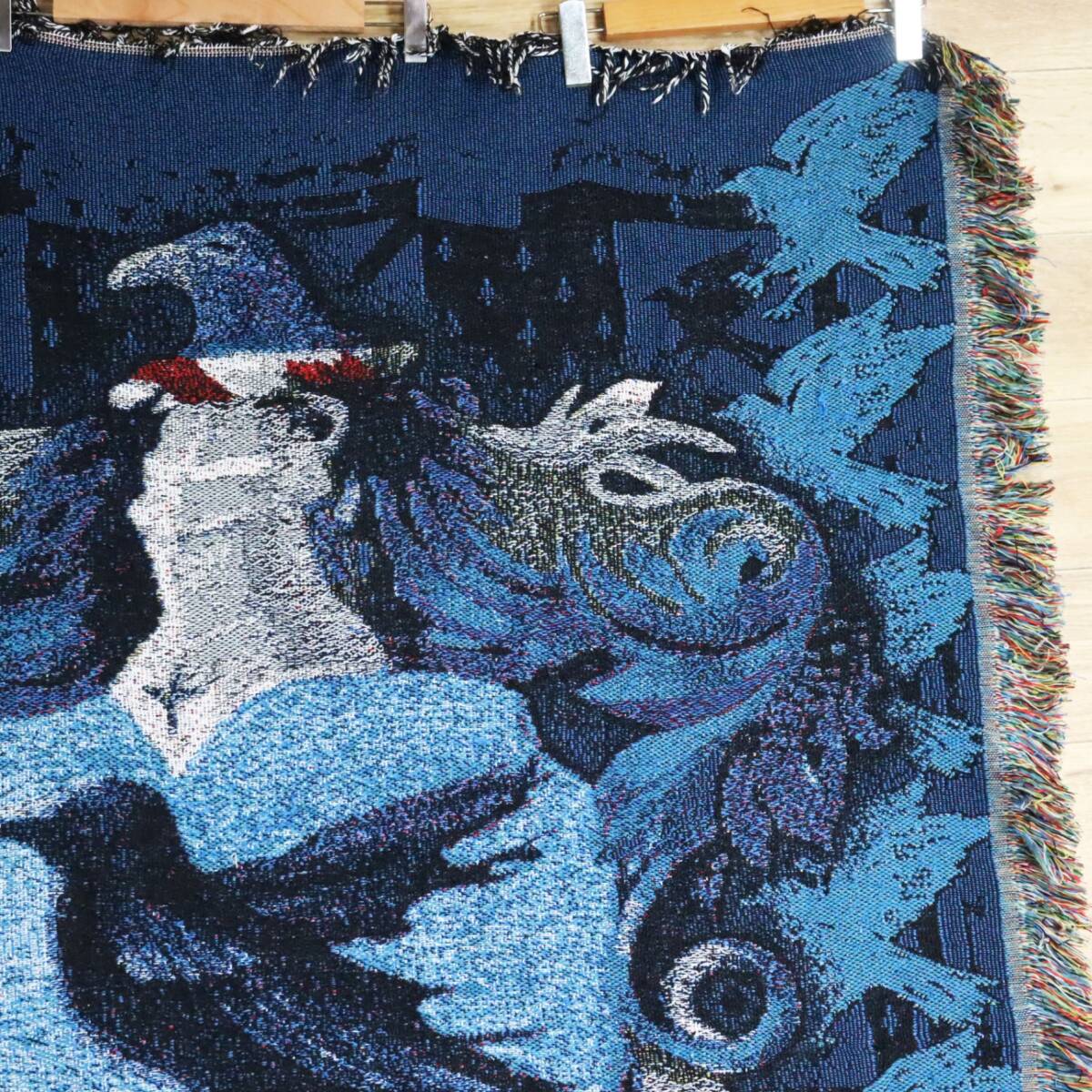 F9-10/O5.5-5　Harry Potter　ハリーポッター　RAVENCLAW　レイブンクロー　ラグ　マット　カーペット　ブランケット　絨毯　雑貨