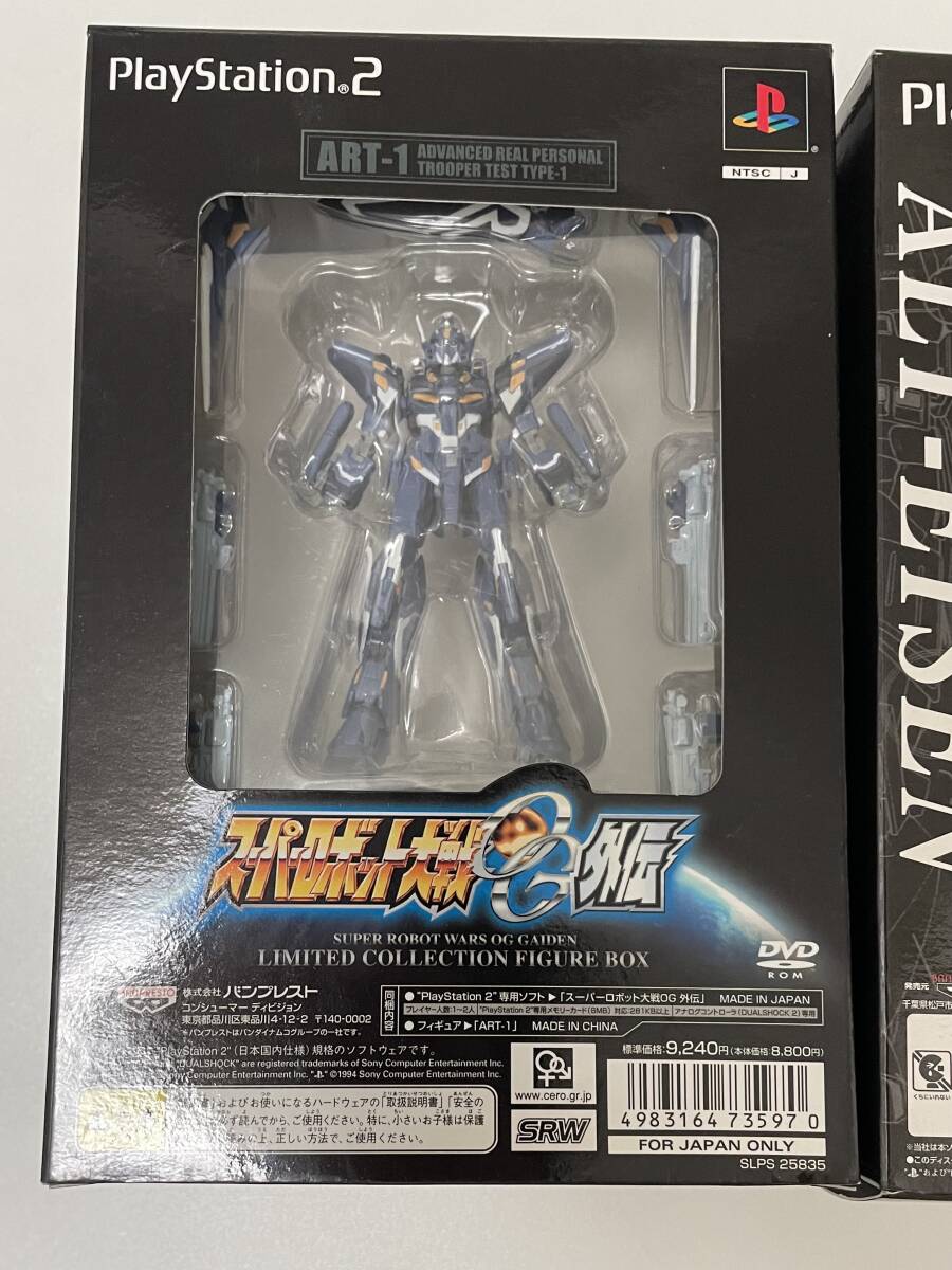 送料660円? 希少 未使用品 プレステ2 スーパーロボット大戦impact版 アルトアイゼン OG外伝 限定版 ART-1 フィギュア 2點 まとめ品