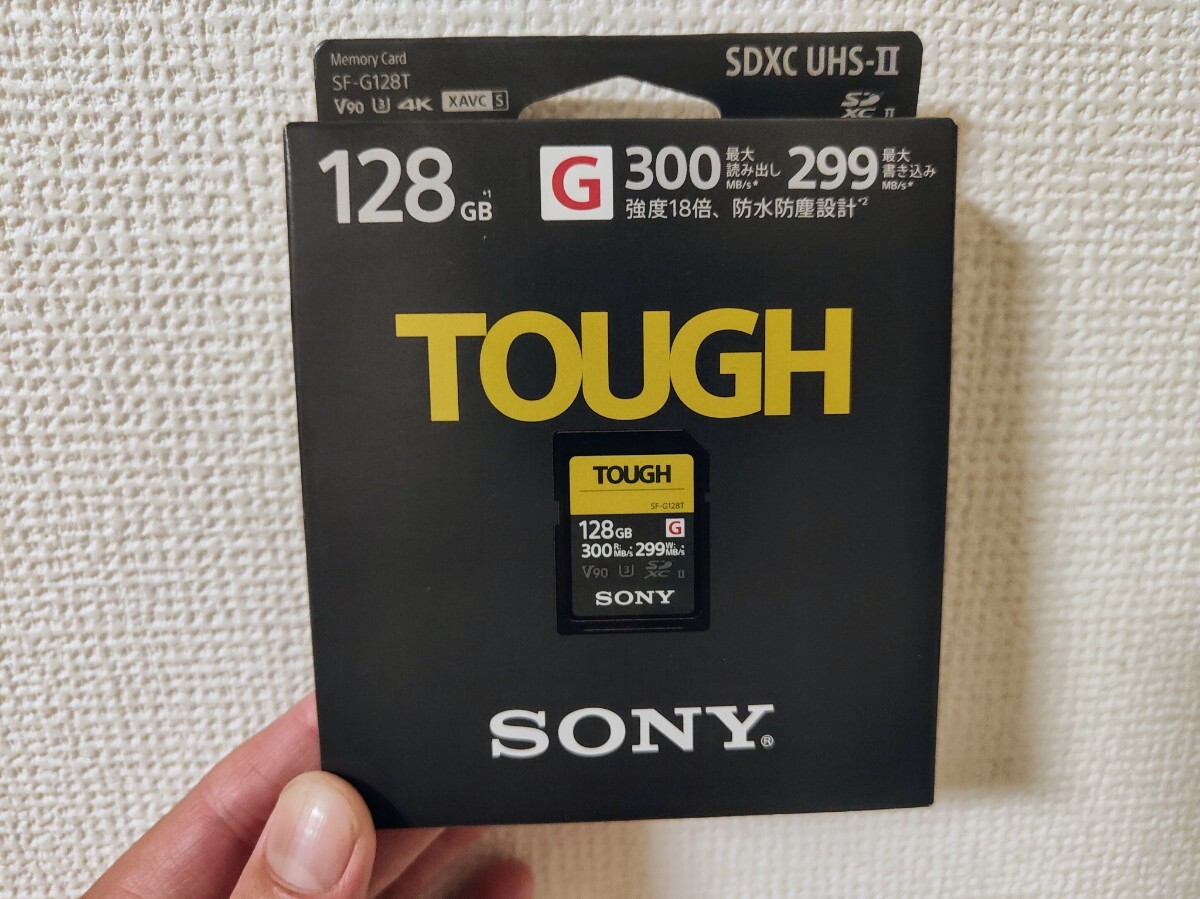 SONY TOUGH 128GB SF-G128T SDXC UHS-Ⅱ 読み出し300MB/s SONY TOUGH 128GB SF-G128T SDXC UHS-Ⅱ 読み出し300MB/s