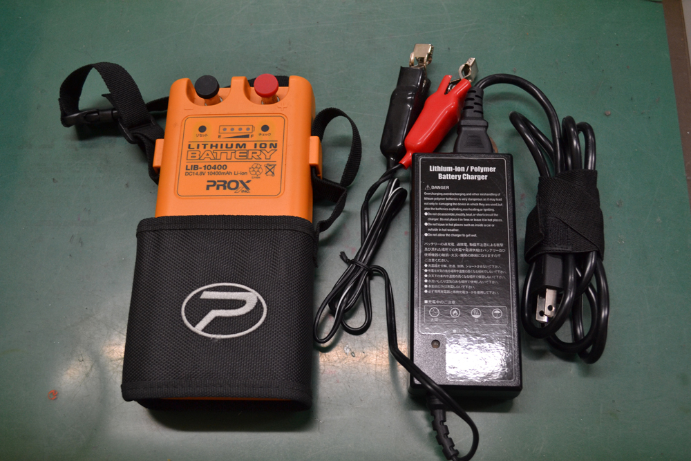 PROX プロックス リチウムイオンバッテリー LIB-10400 管理