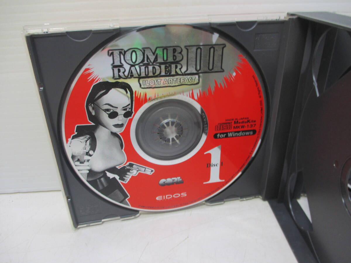 Windows95/98/Me CD soft Tomb Raider 3 Lost артефакт