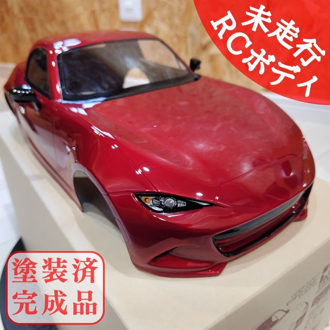 タミヤ ロードスター ボディ キャンディ 塗装済】ロードスター スペアボディ キャンディレッド Mシャーシ