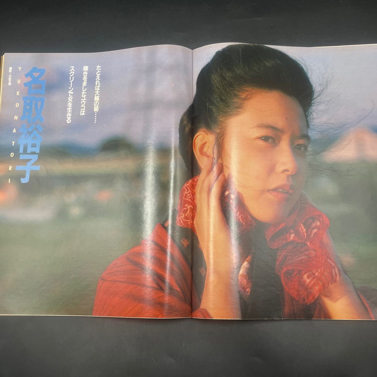 『アサヒグラフ 1983 12/23』名取裕子コマーシャルポスター/坂本龍一サントリー鈴木守パルコ原田知世井上嗣也ビキニ 古代史発掘総まくり 