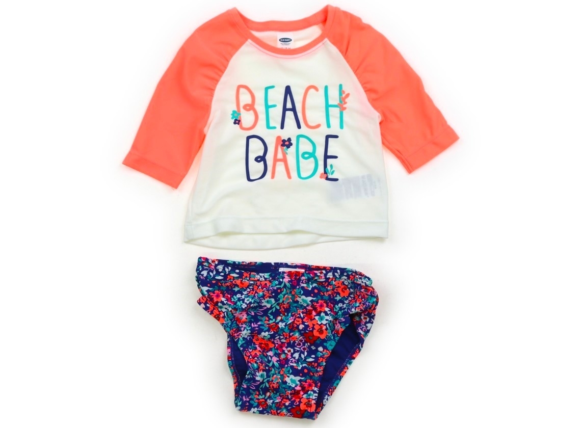 オールドネイビー OLDNAVY 水著?バスローブ 70サイズ 女の子 子供服 ベビー服 キッズ