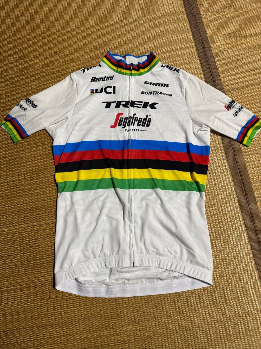 TREK segafredo アルカンシェルジャージ サイズL 中古　2019年制