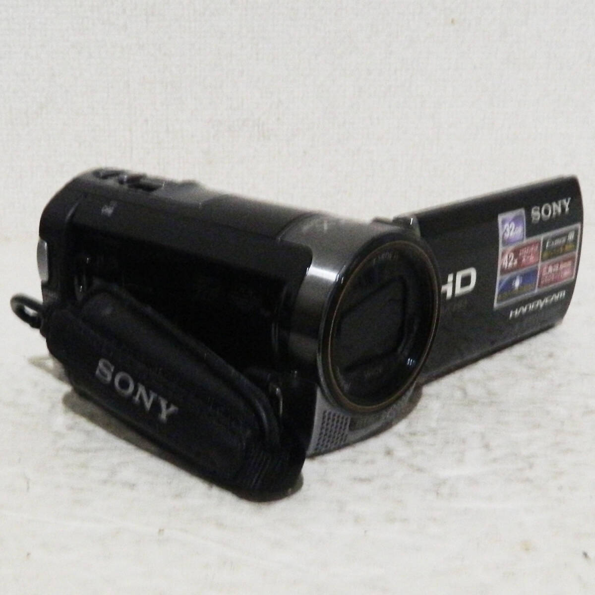 動(dòng)作品 Sony HDR-CX180 美品 フルハイビジョン60P 32GB內(nèi)蔵 光學(xué)30倍ズーム 里面照射型CMOS 同梱可