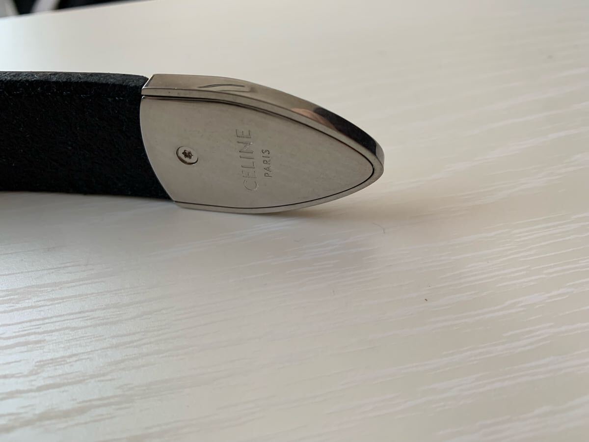 CELINE ミディアム スパイク ベルト カーフスキン　383290