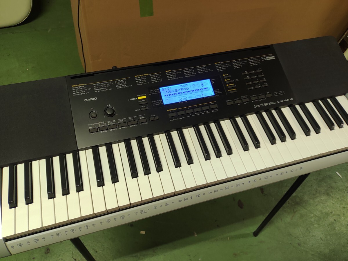 スタンド アダプタ付き CASIO カシオ CTK-4400 キーボード スタンド アダプタ付き CASIO カシオ CTK-4400 キーボード