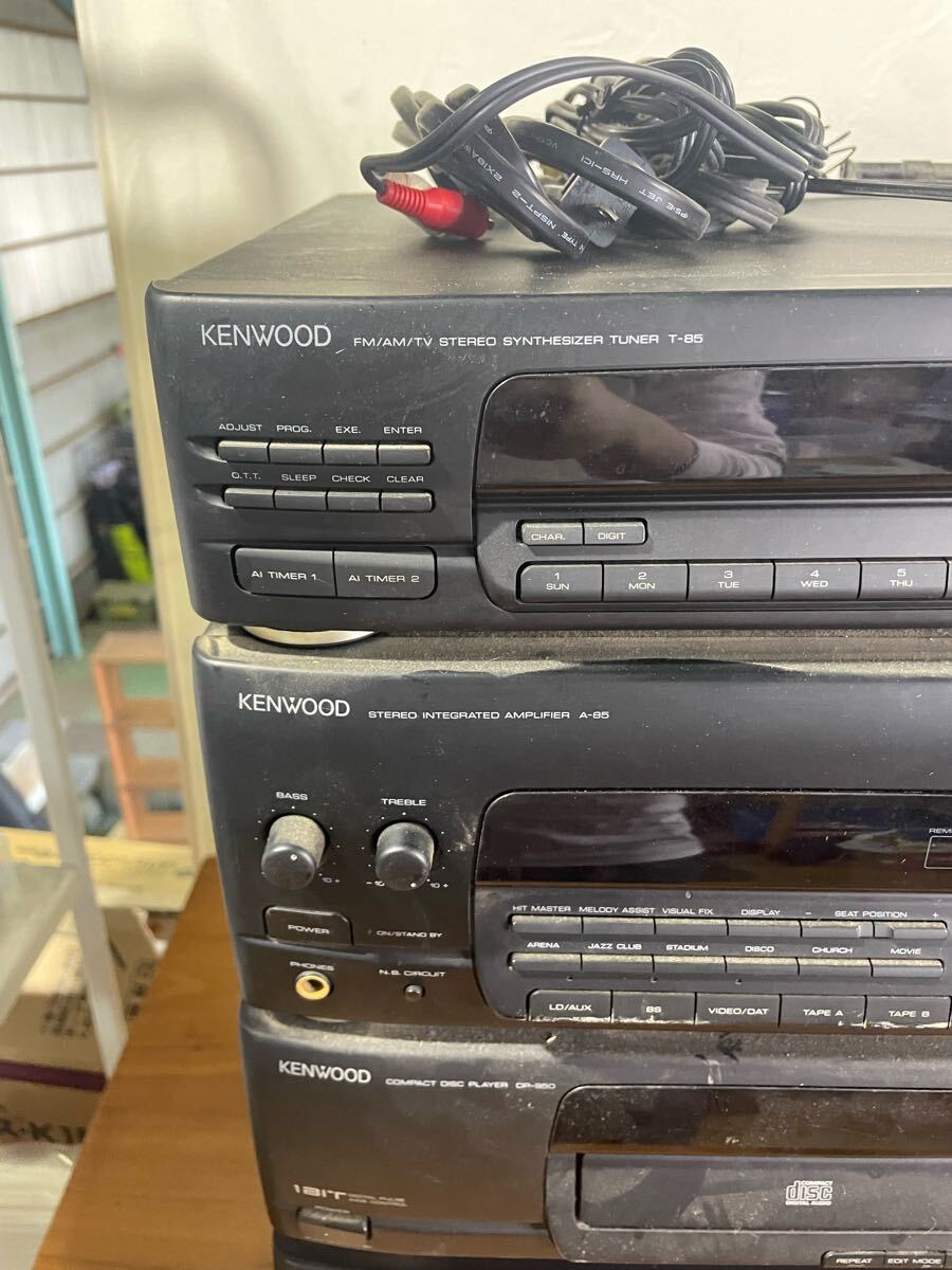 in】 KENWOOD システムコンポ ケンウッド T-85 DP-950 A-85 GE in】 KENWOOD システムコンポ ケンウッド T-85 DP-950 A-85 GE