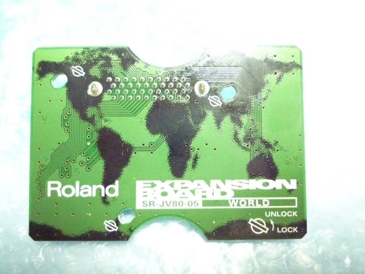 Roland/ Roland SR-JV80-05 WORLD источник звука панель расширение панель 250528