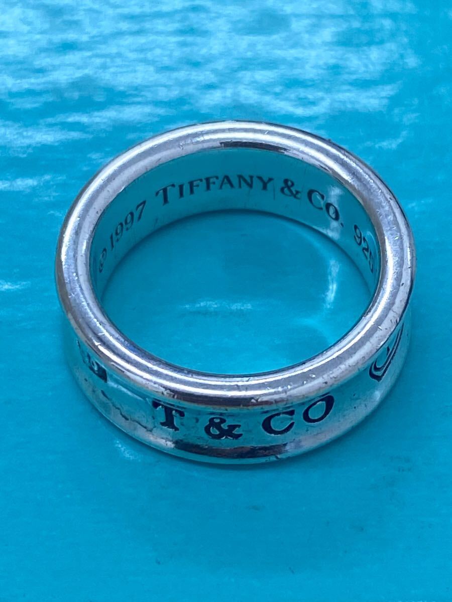 【TIFFANY&Co】ティファニー (10.5)ナローリング シルバー925 TIFFANY&Co. ティファニー ナローリング シルバー925 10.5号 7.2g