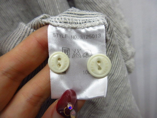 Schott Schott открытый цвет рубашка мужской M лен рубашка linen рубашка полоса рисунок рубашка рубашка work shirt . воротник рубашка sa Marcia tsu05095