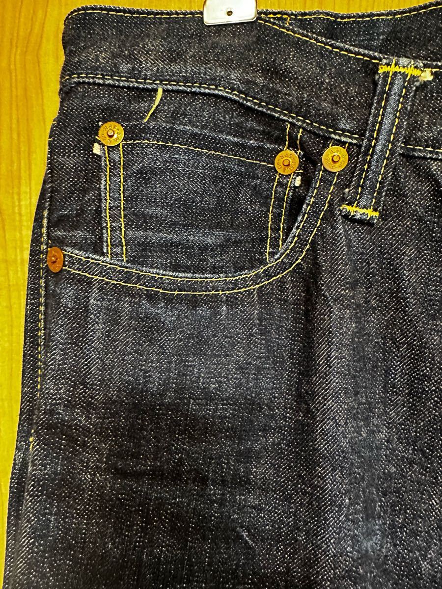 舊リアルマッコイズ　ジョーマッコイ　905 33 ねじれ　リジット　検　ビンテージ　501 XX リーバイス　