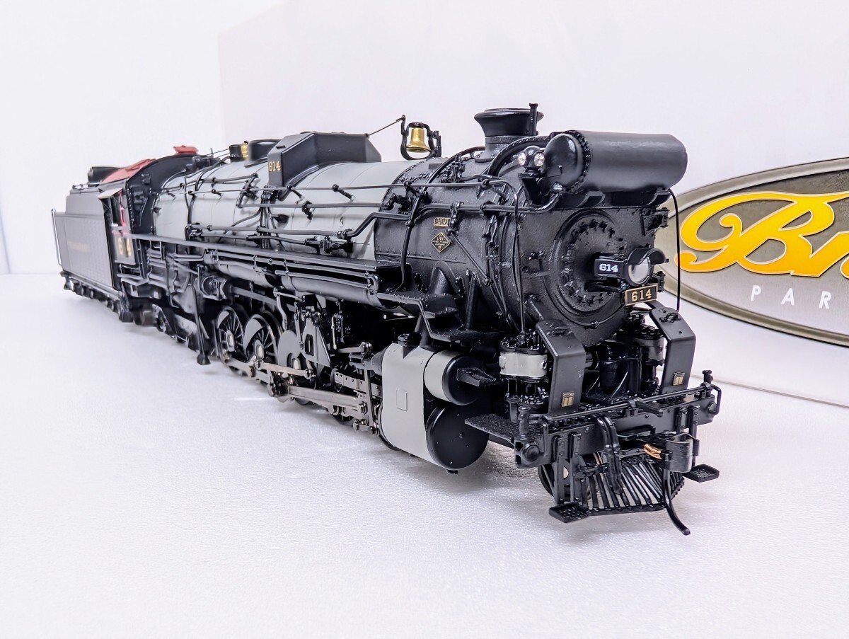 BROADWAY PARAGON4 7242teki подвеска type паровоз Texas & Pacific 2-10-4 #614 HO gauge Sound/DC/DCC Smoke латунь hybrid 