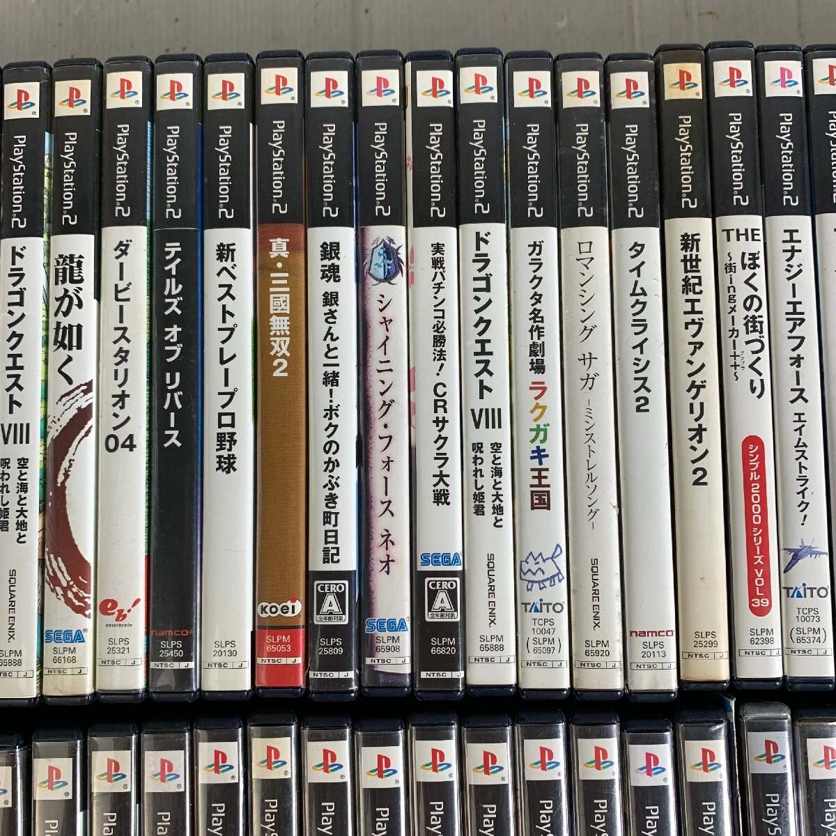 Y5B279 PS2 ソフト 66本セット/ ☆1スタ! 全画像あり☆ まとめ
