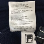 2409F-034 メンズ FILA フィラ ネイビー パーカー M 【送料一律！800円】