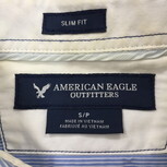 2409F-106 メンズ American Eagle アメリカン イーグル ブルー シャツ Ｓ/Ｐ 【送料一律！800円】