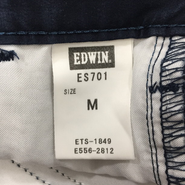 2409F-171 メンズ EDWIN エドウィン ネイビー チノパンツ M 【送料一律！800円】