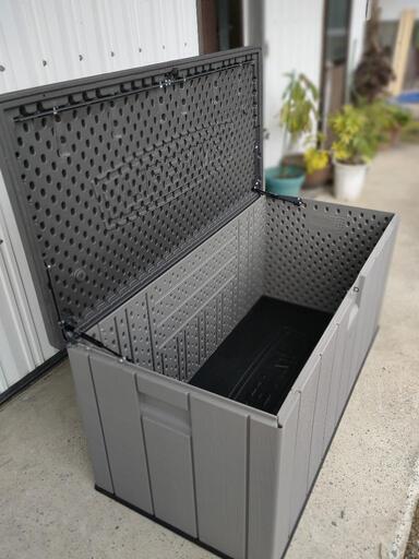 【福岡県限定】超美品！　LIFETIME デッキボックス 大型 物置 屋外収納ストッカー コストコ