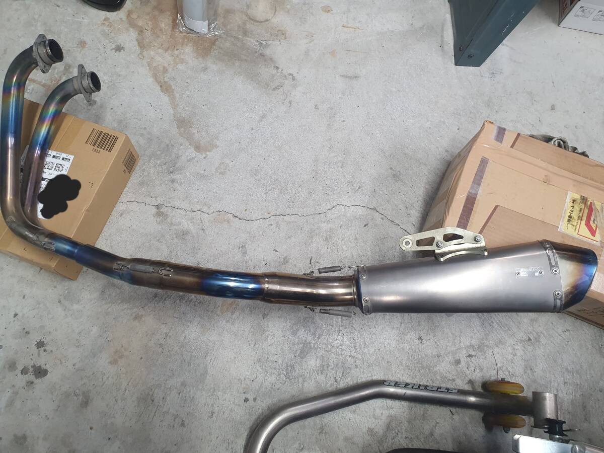 TT-Formula RS+PRO フルチタン 2-1 YZF-R25用 フルエキ マフラー OVER RACING オーバーレーシング_画像2
