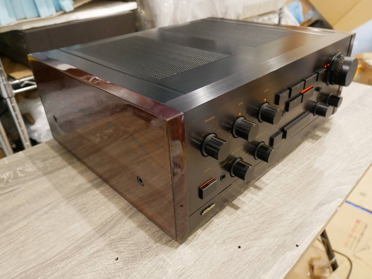 VICTOR A-X1000 威風堂々 希少領域に入った可動GOOD！それまでのビクターイメージをガラッと覆した力作ド級ハイクラス頂點プリメインアンプ
