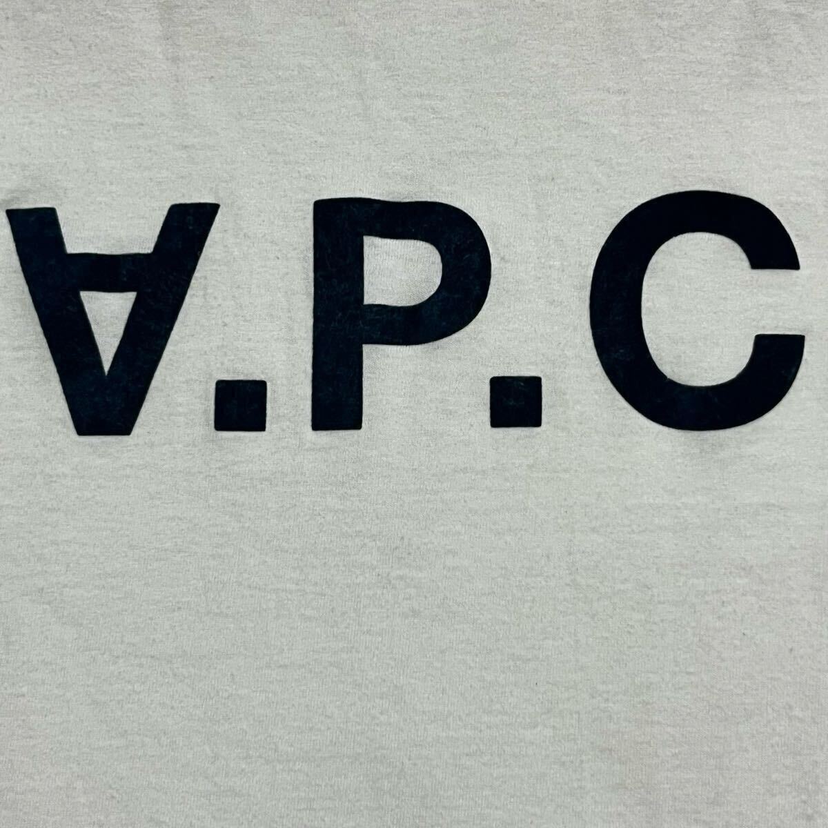 1円 Mサイズ A.P.C. アーペーセー コットン100％ 半袖 Tシャツ トップス 洋服 レディース メンズ ホワイト系 