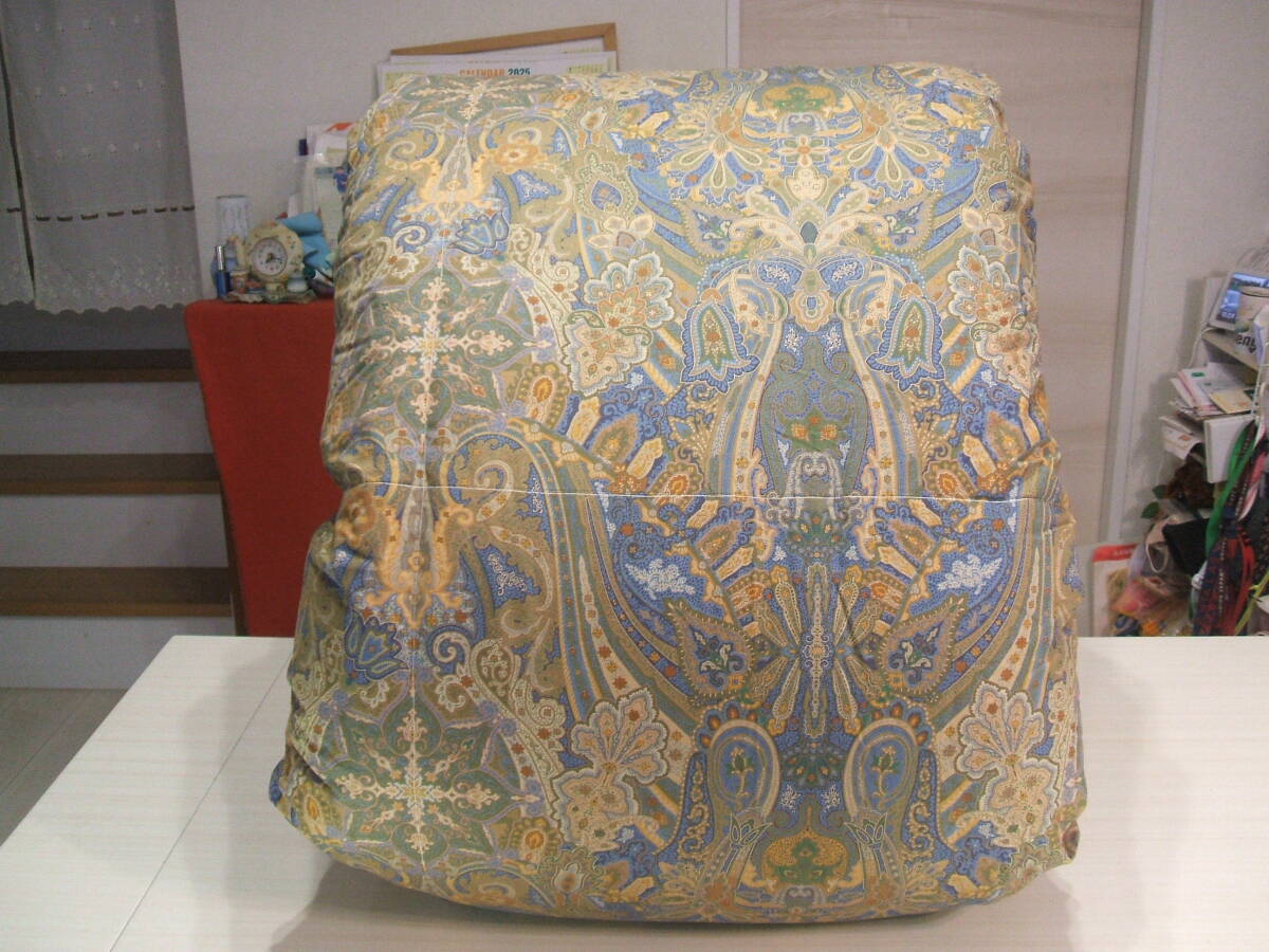 新品＊上級品８０超長綿１００％生地【六つ星＊プレミアムブラック】フランス産プレミアム９５％＊二層式＊上級羽毛布団（シングルブルー）