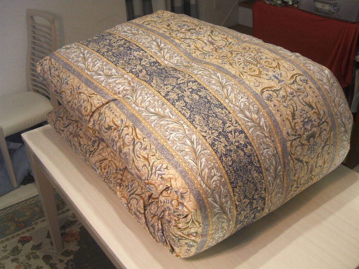 新品＊専門店用＊１，３キロに増量＊二層８０超長(zhǎng)綿生地＊五ッ星＊ロイヤル＊フランス産ビッグダウン９３％＊羽毛布団（シングル＊ブルー）