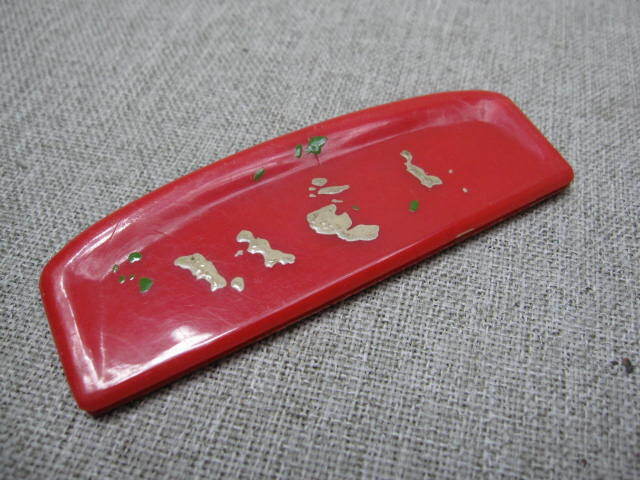 【M-8】昭和レトロ　櫛　くし　クシ　全長9.6㎝
