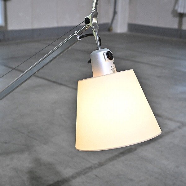 Artemide 15萬(wàn)「TOLOMEO Basculante」テーブルランプh ミケーレ?デ?ルッキ アルテミデ 書斎 リビング 寢室 アームライト デスクスタンド