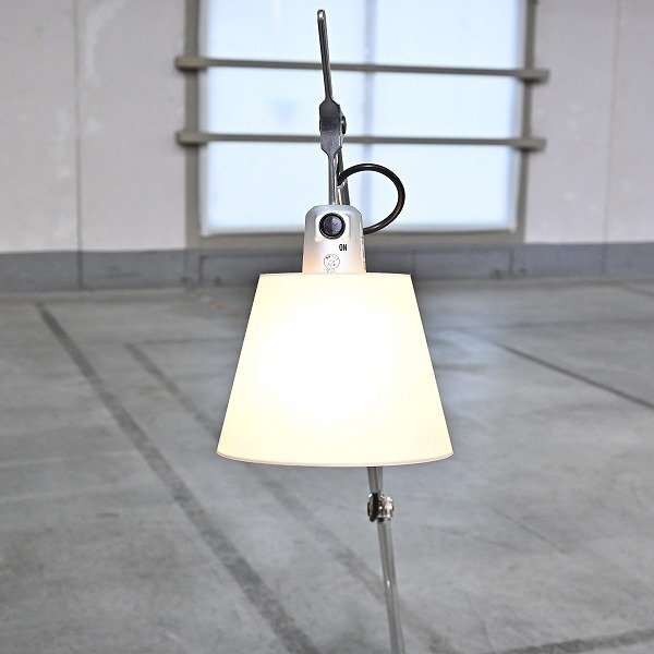 Artemide 15萬(wàn)「TOLOMEO Basculante」テーブルランプh ミケーレ?デ?ルッキ アルテミデ 書斎 リビング 寢室 アームライト デスクスタンド