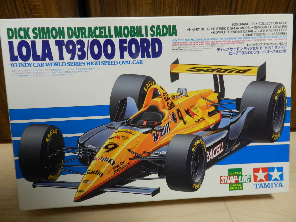 １／２０　インディカー　ローラT93/00フォード（オーバル仕様）組み立て説明書欠品　＜タミヤ＞
