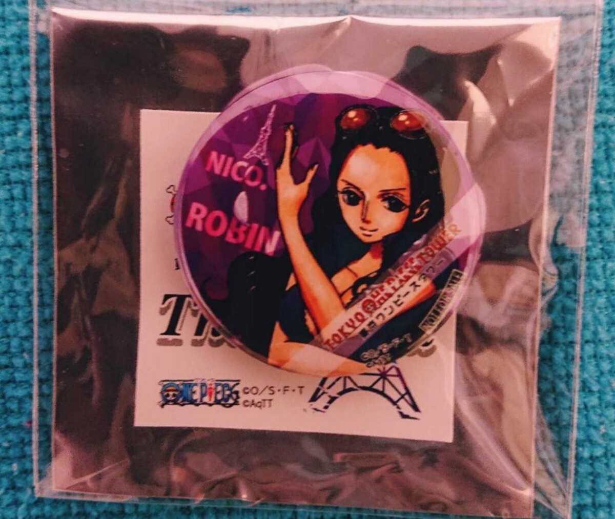 ♥おまけ付♥ワンピース ロビン プラコレコラボクリアファイル