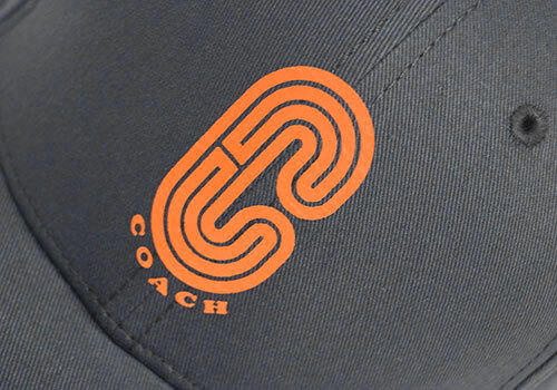 未使用 コーチ 帽子 C5212-SYS COACH メンズ レトロ シグネチャー キャップ グラナイト グレー アウトレット