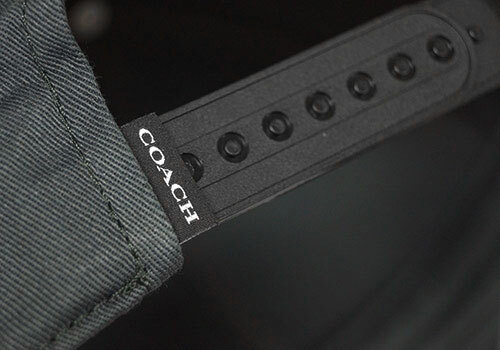 未使用 コーチ 帽子 C5212-SYS COACH メンズ レトロ シグネチャー キャップ グラナイト グレー アウトレット