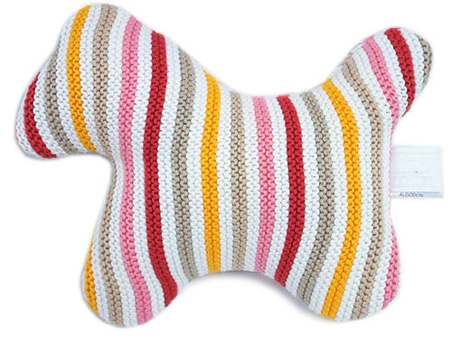 未使用 エルメス ぬいぐるみ HERMES ベビー おもちゃ H102422M01 PM Zebra Colorama コットン 100％ コーラル 赤 ピンク 出産祝い ギフト
