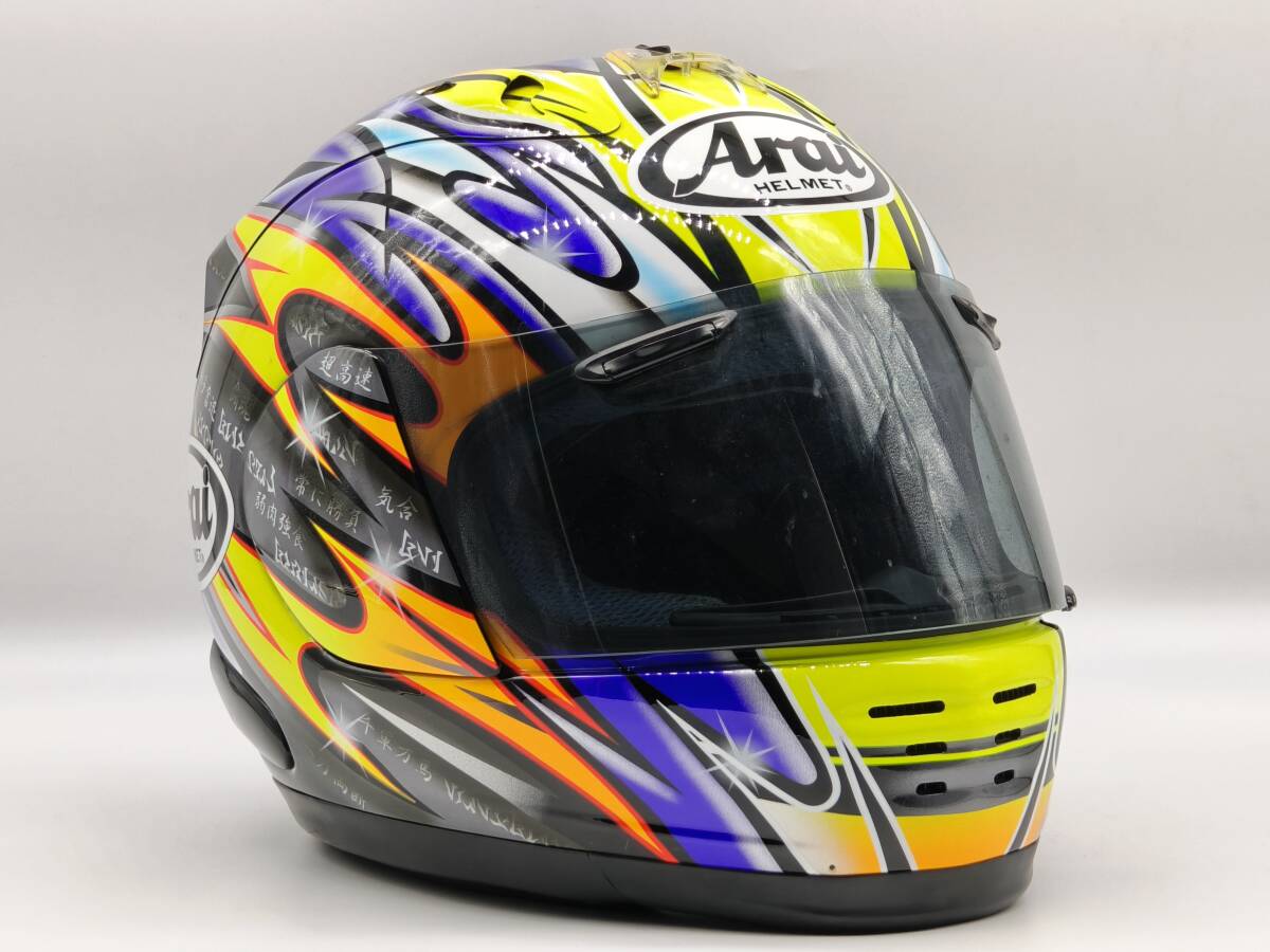 Arai RAPIDE SR ラパイドSRフルフェイスヘルメット 57-58cm ARAI アライ RAPIDE-SR ラパイド SR AOYAMA 青山 アオヤマ