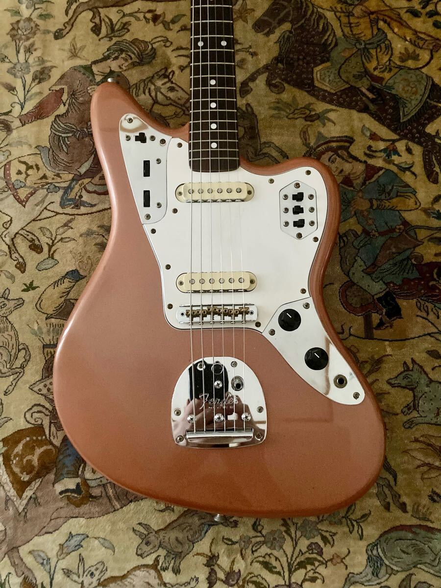 Fender Japan JG66 Jaguar ジャガー バーガンディミスト マッチングヘッド