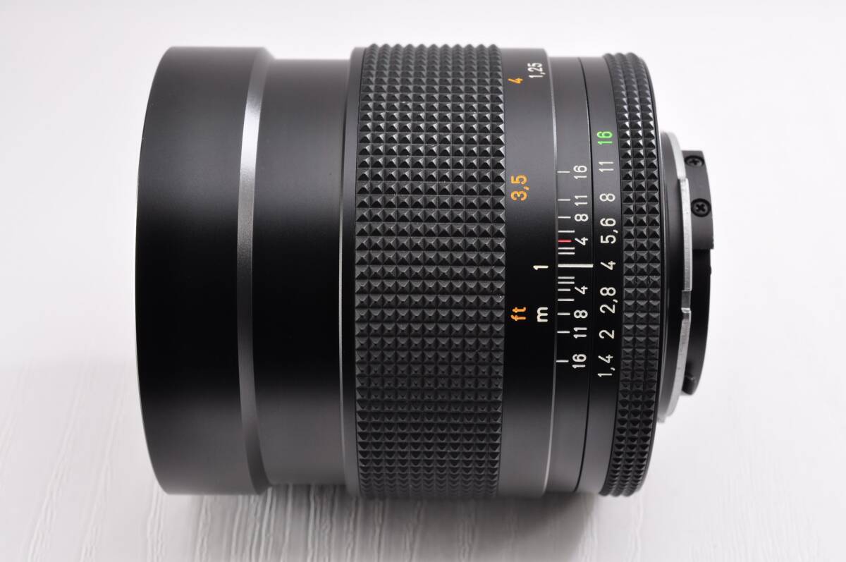 CONTAX Carl Zeiss Planar T* 85mm F1.4 MMJ　85/1:1.4　S/N.7418993　コンタックス　カールツァイス　プラナー　MFレンズ　#2122