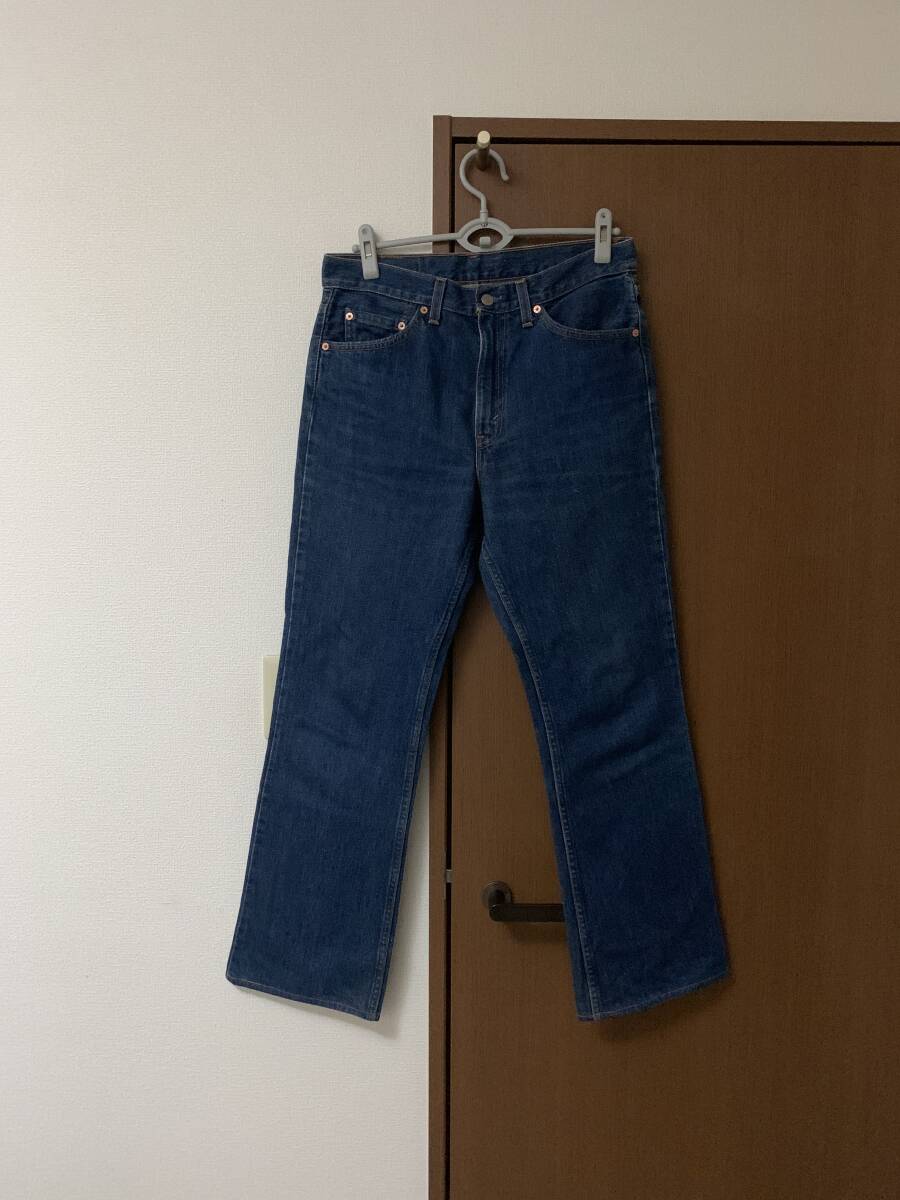 USA制　リーバイス　517 デニムパンツ　90s 美品 濃紺　デッドストック 501xx 646 505 80s 66前期 BIGE