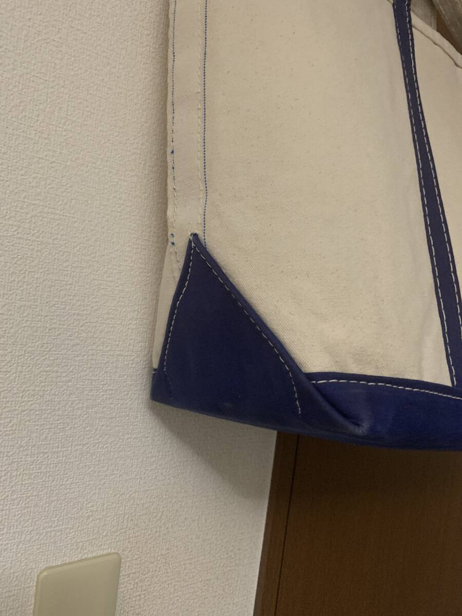 70s ランズエンド　BOAT AND TOTE トートバッグ USA制　スペシャル　エルエルビーン　llbean ビッグサイズ　美品　ヴィンテージ 古著