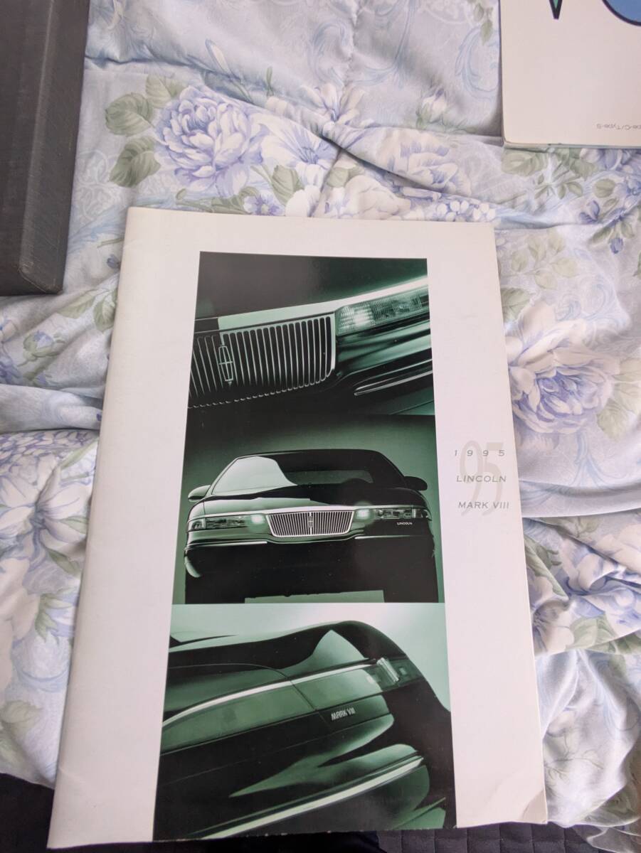 95モデルリンカーンマークⅧ本國版カタログ　usdmjdmddubラグジー高速有鉛LINCOLNMERCURYローライダーハワイ