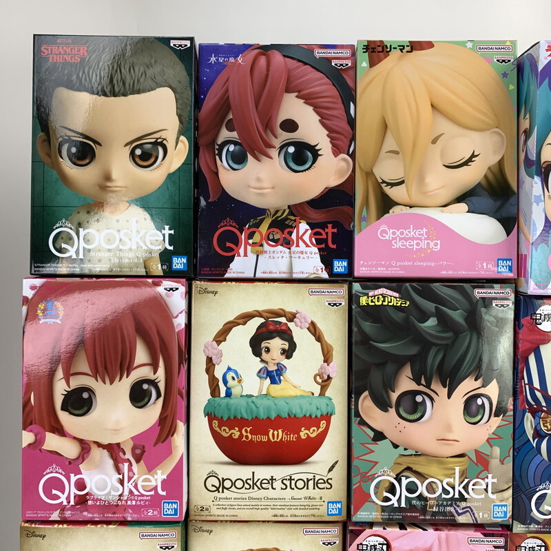 FUZ【中古美品】Qposket 未開封 33体 まとめ ディズニー 鬼滅の